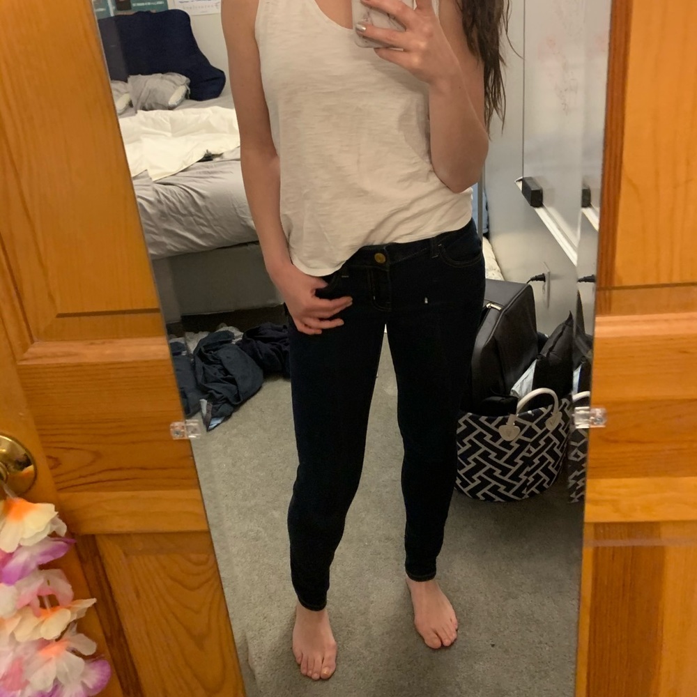 AEO Dark Wash Jegging
